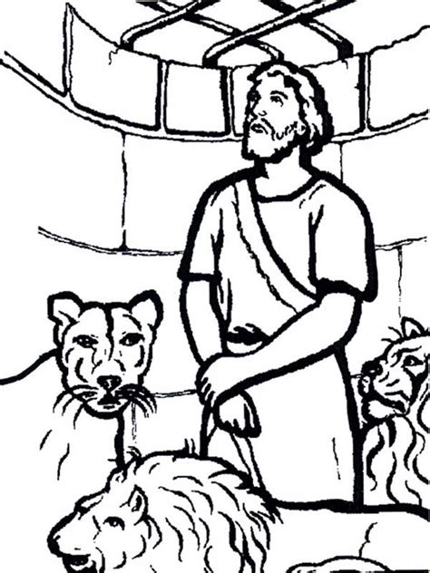 Free Daniel In The Lion Den Coloring Pages Download Free Daniel In The Lion Den Coloring Pages