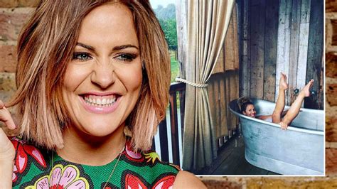 Caroline Flack Shares Steamy Picture As She Relaxes In The Bath Ahead