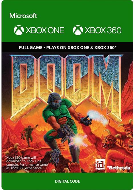 Doom Xbox 360 Xbox One Games