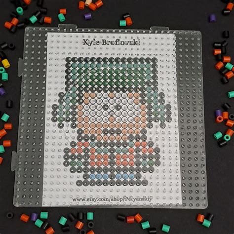 South Park Perler Beads Kit Diy Kyle Broflovski Pixel Art Hama Beads