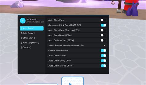 Anime Clicker Simulator Gui Auto Farm Auto Egg Auto Upgrade Etc
