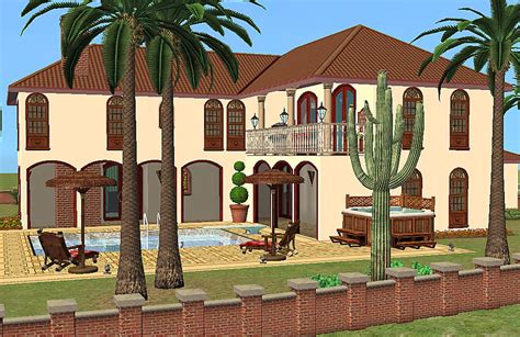 Villahermosa is a historic spanish hacienda located near ruth hardy park in the movie colony area of palm springs. Mod The Sims - Spanish Hacienda