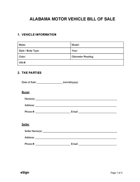 You will be asked for your location id. Alabama Motor Vehicle Bill of Sale Form | PDF, WORD (2021)