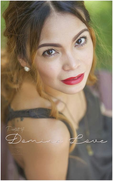 domino love filipina pinay love portrait redlips bokeh headshot glamour portraiture