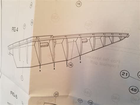 Mast Location On Al Bluenose Ii Masting Rigging And Sails Model