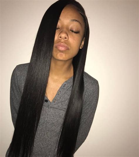 Pretty Straight Hair Sew In Hairstyles Protective Hairstyles Weave
