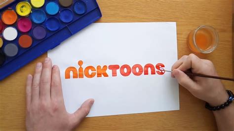 Nicktoons Logo Timelapse Painting Youtube