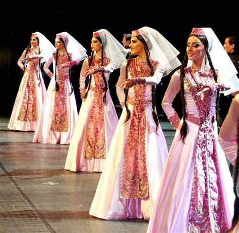 Georgian Dancers Georgian Dress Folk Dresses Traditional Attire
