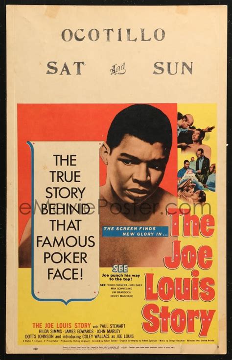 4k0308 Joe Louis Story Wc 1953 Four Great Images Art