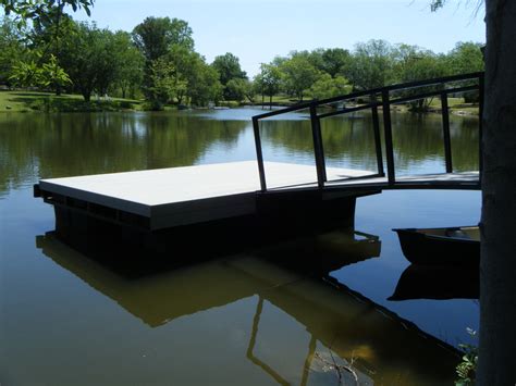 Small Floating Dock Private Pond Floating Dock Outdoor Furniture