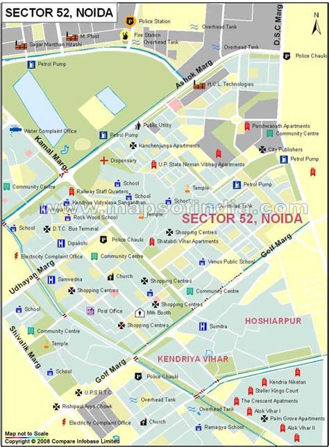 Noida Road Map Sector Wise Cherry Hill Map