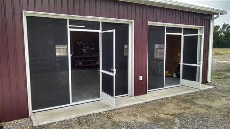 Dominator garage doors, tauranga, tauranga. Lifestyle Flip Up Garage Door Screen w/Swinging Door ...