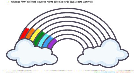 Imagens De Arco Iris Para Colorir E Imprimir Los Dibujos Para