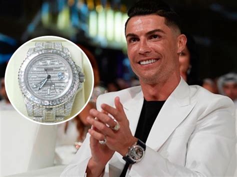 Cristiano Ronaldo Usó Reloj Rolex Valuado En 485000 Dólares Con El Que