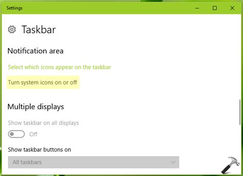 Fix Windows 10 Taskbar Missing Battery Icon