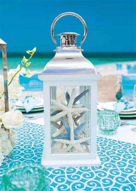 Nautical Starfish Lanterns Add To Your Beach Wedding Decorations For A