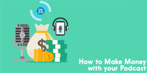 how to generate income podcasting