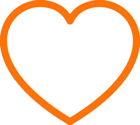 This is a fairly fresh emoji, so its support may be limited on some devices. Orange Heart Clip Art at Clker.com - vector clip art ...