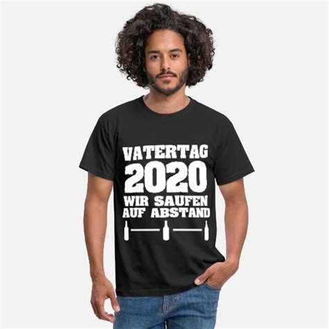 Vatertag 2020 Corona Sprüche Bier Auf Abstand Männer T Shirt