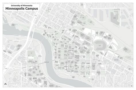 University Of Minnesota Campus Map