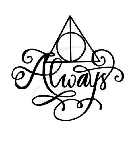 Deathly Hallows Harry Potter SVG Cut File-Cricut_ | Etsy