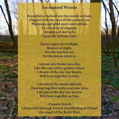 Enchanted Woods Poem Digital Art By Pamela Storch Fine Art America