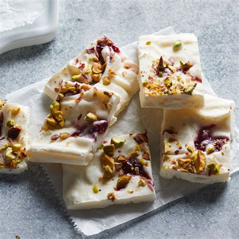 Raspberry-Pistachio Greek Yogurt Bark Recipe - EatingWell