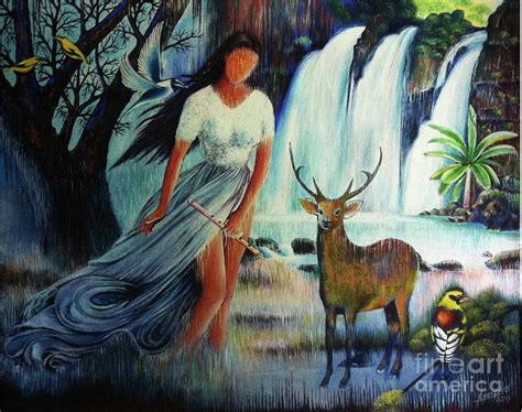 The Legend Of Mount Makiling Painting By Armando Gonzales
