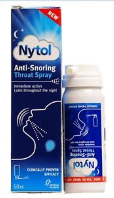 Nytol Anti Snoring Throat Spray Immediate Relief From Snoring Dock Pharmacy