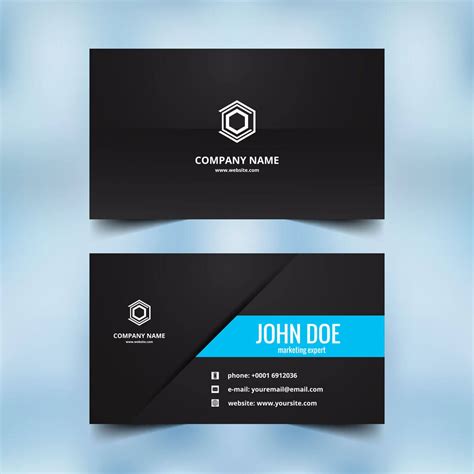 Whether you're a freelancer or corporate agency, the design of this template will fit in nicely with your brand. Business card sample design http://49designers.com ...