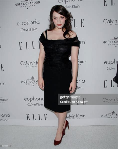 Actress Kat Dennings Arrives At Elle Magazines 15th Annual Women In