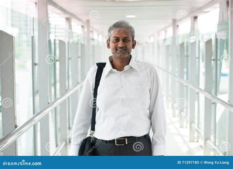 Indian Businessman Outdoor Stock Image Image Of Person 71297185