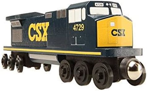 Csx Wooden Train Locomotive Whittle Shortline Railroad Csx Etsy