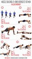 Best At-Home Workouts for Men [with Infographics]
