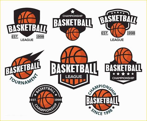 Basketball Logo Template Free Printable Templates