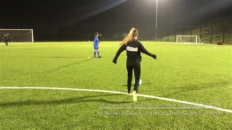 Tiki Taka Girls And Ladies Football Academy Training 16122019 Youtube