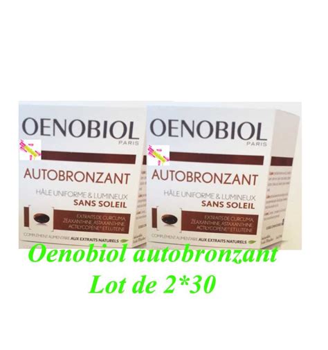 Oenobiol Self Tanner Oenobiol Pack Of 230 Capsules Self Tanner Oen