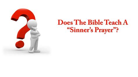 Is the "Sinners Prayer" in the Bible? - Eternal Evangelism