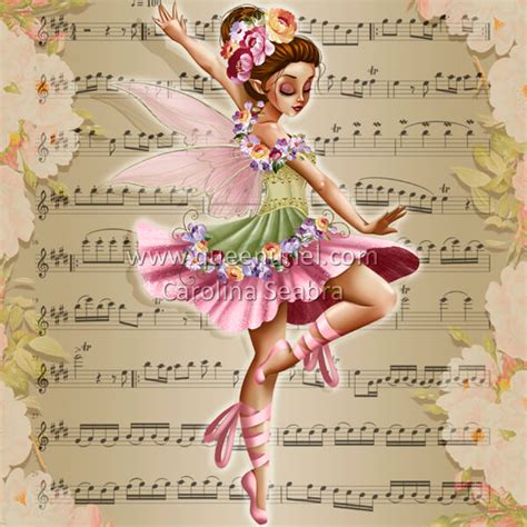 Spring Ballerina Fairy Queen Uriels Art And Psp Tube Store