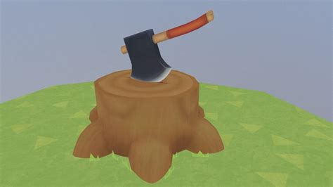 Animal Crossing Stump 3d Model By Nuudle 19b433c Sketchfab