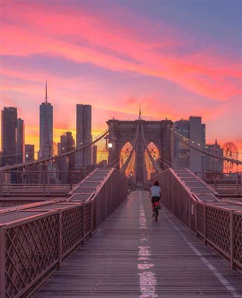New York City Ignewyork Posted On Instagram “stunning Sunset Over