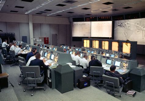 NASA Mission Control Through the Years : r/space