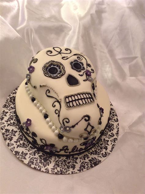 Sugar Skull Cake
