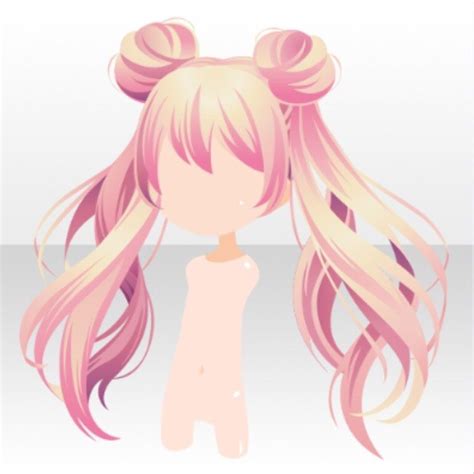 Maybe you would like to learn more about one of these? (Hairstyle) Magical Twin Horn Buns Hair ver.A pink | Manga ...