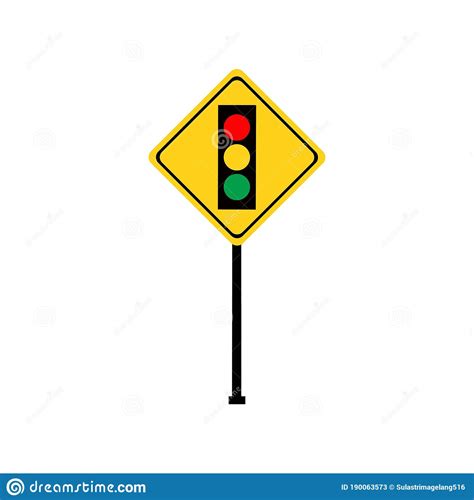 Traffic Signal Symbol Sign Stop Ahead Signs Traffic Light Ahead