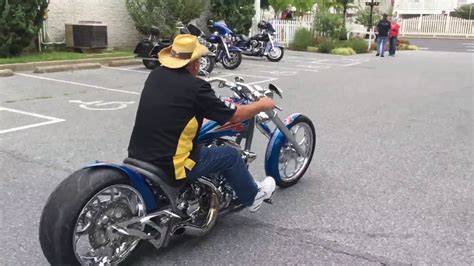 Most Amazing Chopper Pro Street Motorcycle Runs On Nitro Owner