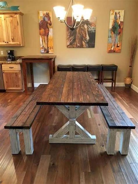 Cool 50 Nice Diy Furniture Projects For Dining Rooms Tables Design