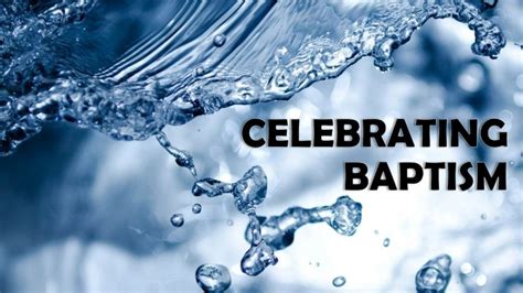 Celebrate Baptism Vista Ridge United Methodist Church