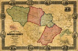 24"x36" Gallery Poster, Map of Howard County, Maryland 1860 - Walmart.com