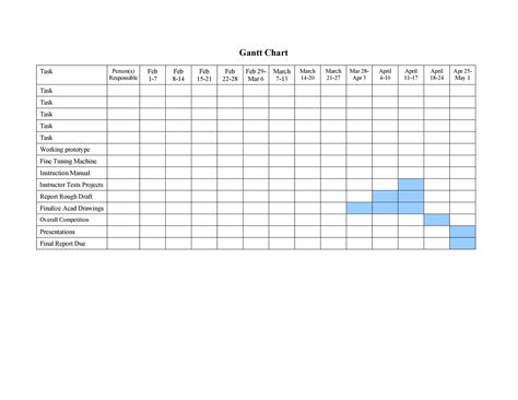 41 Free Gantt Chart Templates Excel Powerpoint Word Templatelab